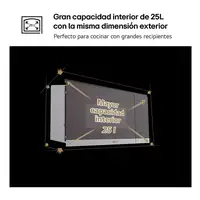 Microondas  Acero inoxidable con grill Integrado 2 negro MG7Z2593D TEKA