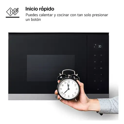 Microondas  Acero inoxidable con grill Integrado 2 negro MG7Z2593D TEKA