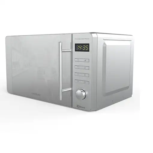 Cecotec 01532 microondas Plata Solo microondas Encimera 20 L 700 W