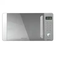 Cecotec 01532 microondas Plata Solo microondas Encimera 20 L 700 W