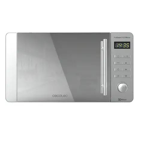 Cecotec 01532 microondas Plata Solo microondas Encimera 20 L 700 W