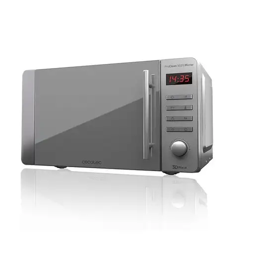 Cecotec 01532 microondas Plata Solo microondas Encimera 20 L 700 W