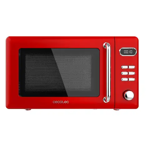 Microondas con grill Encimera 20 L rojo 01715 CECOTEC