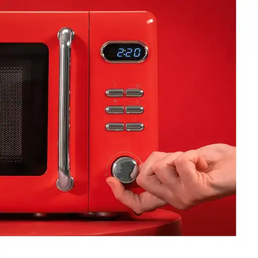 Microondas con grill Encimera 20 L rojo 01715 CECOTEC