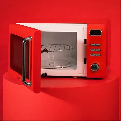 Microondas con grill Encimera 20 L rojo 01715 CECOTEC