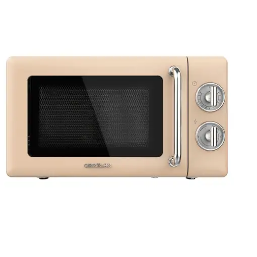 Microondas Solo Encimera 20 L 700 W beige 01704 CECOTEC