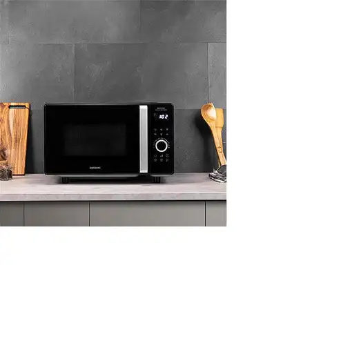 Microondas Solo Encimera 25 L 800 W negro 01405 CECOTEC