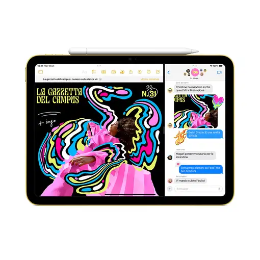 Apple iPad 10th gen 64 GB 27,7 cm (10.9") Wi-Fi 6 (802.11ax) iPadOS 18 Azul