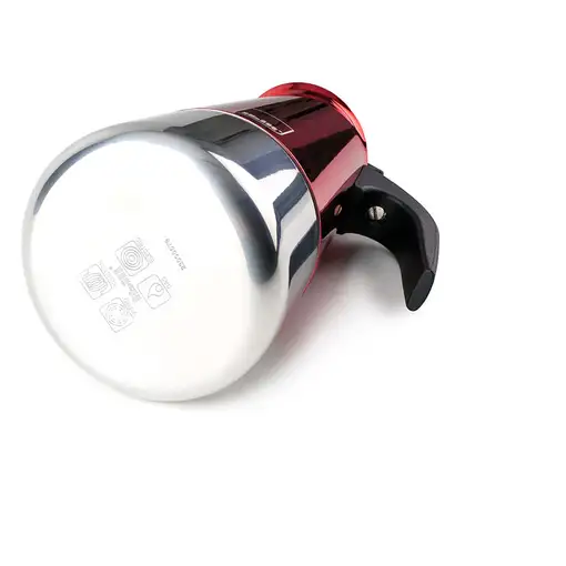 Ibili Moca Cafetera italiana 0,46 L Negro, Rojo, Acero inoxidable