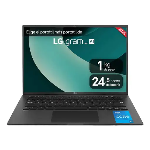 LG Gram 14ZD90RU-G.AX55B ordenador portatil Intel® Core™ i5 i5-1334U Portátil 35,6