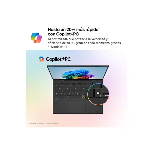 LG Gram 16Z90TL-G.AU88B ordenador portatil Intel Core Ultra 7 258V Portátil 40,6 c