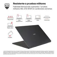 LG Gram 14ZD90T Intel Core Ultra 7 255H Portátil 35,6 cm (14") WUXGA 16 GB LPDDR5x