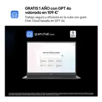 LG Gram 14ZD90T Intel Core Ultra 7 255H Portátil 35,6 cm (14") WUXGA 16 GB LPDDR5x