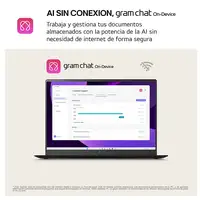 LG Gram 14ZD90T Intel Core Ultra 7 255H Portátil 35,6 cm (14") WUXGA 16 GB LPDDR5x