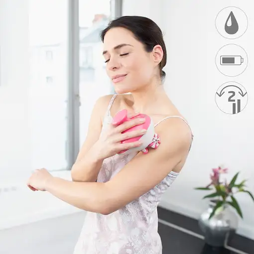 Medisana AC 900 masajeador Universal Rosa, Blanco