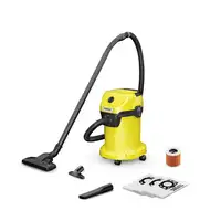 Kärcher WD 3 Home 19 L Aspiradora de tambor Seca y húmeda 1000 W Bolsa para el pol