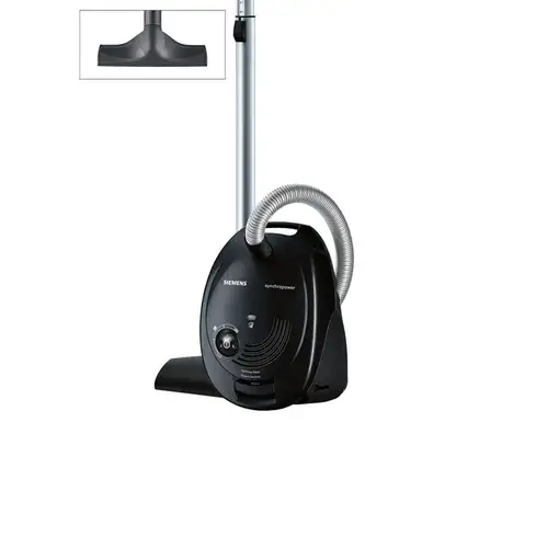 Aspiradora cilíndrica Secar 600 W Bolsa para el polvo VS06A212  SIEMENS