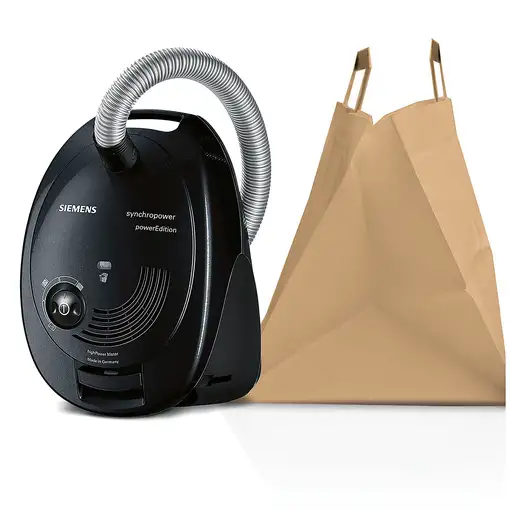 Aspiradora cilíndrica Secar 600 W Bolsa para el polvo VS06A212  SIEMENS