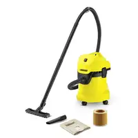 Kärcher WD 3 17 L Aspiradora de tambor Seca y húmeda 1000 W Bolsa para el polvo