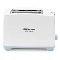Orbegozo TO 3020 tostadora 7 2 rebanada(s) 750 W Gris, Blanco