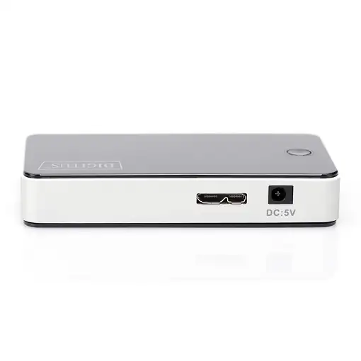 Digitus Concentrador USB 3.0, 4 puertos, color negro