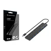Conceptronic HUBBIES19BP hub de interfaz USB 3.2 Gen 1 (3.1 Gen 1) Type-A 5000 Mbi