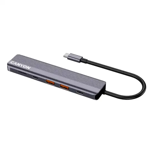 Canyon DS-17 USB Tipo C 10000 Mbit/s Gris