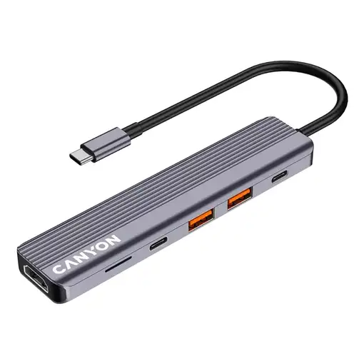 Canyon DS-17 USB Tipo C 10000 Mbit/s Gris