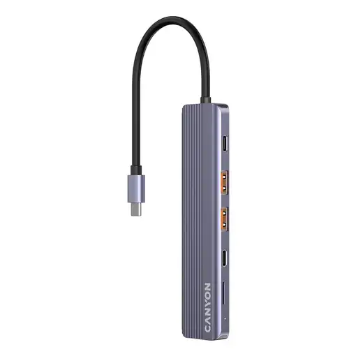 Canyon DS-17 USB Tipo C 10000 Mbit/s Gris