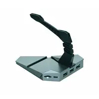 Omega OUHCRG2 hub de interfaz USB 2.0 Plata