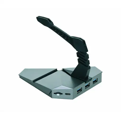 Omega OUHCRG2 hub de interfaz USB 2.0 Plata