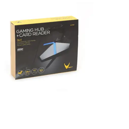 Omega OUHCRG2 hub de interfaz USB 2.0 Plata