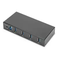 Digitus Hub USB 3.0 de 4 puertos, Industrial Line