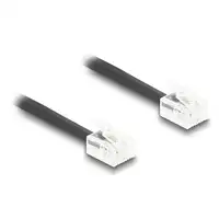 DeLOCK 90202 cable telefónico 2 m Negro