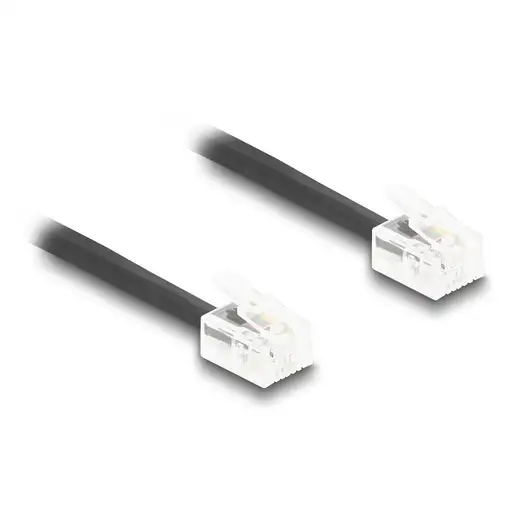 DeLOCK 90202 cable telefónico 2 m Negro