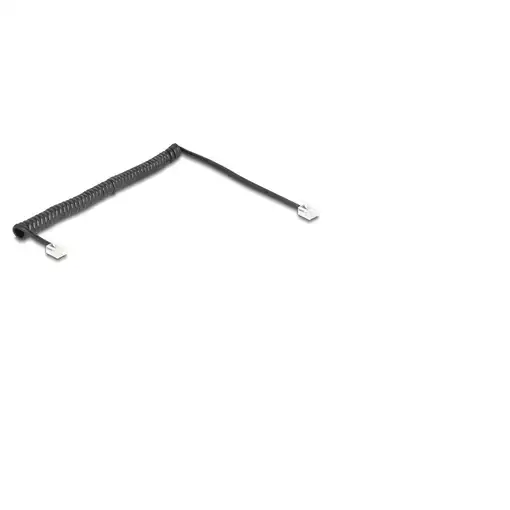 DeLOCK 90202 cable telefónico 2 m Negro