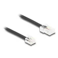 DeLOCK Cable telefónico de RJ45 macho a RJ11 macho negro 3 m