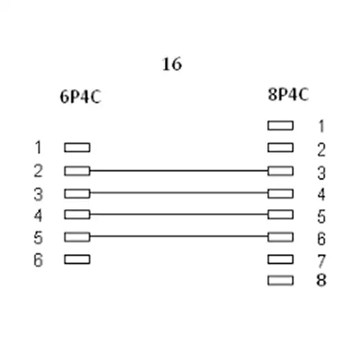 InLine 18863 cable telefónico 3 m Negro