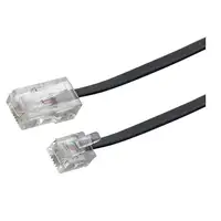 Schwaiger 3.0m RJ-11 - RJ-45 3 m Negro