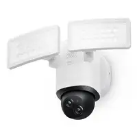 Eufy Security Floodlight Camera E340 con cable, giro de 360° e inclinación, grabac