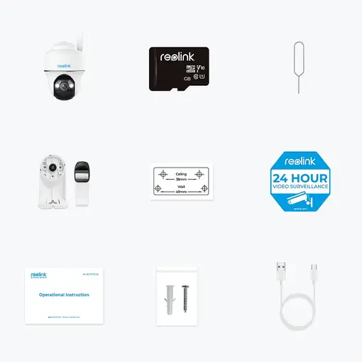 Reolink Go Series G430 Almohadilla Cámara de seguridad IP Exterior 2560 x 1440 Pix
