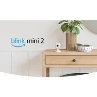 Amazon Blink Mini 2 Cubo Cámara de seguridad IP Interior y exterior Escritorio/par