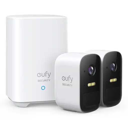 Eufy Security eufyCam 2C, Camara vigilancia WiFi Exterior, Camara de vigilancia Ex