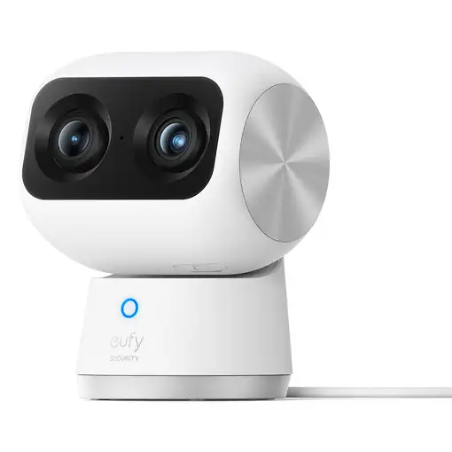 Eufy Security Indoor Cam S350, cámara doble, cámara de seguridad con resolución 4K