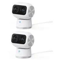 Eufy Security Indoor Cam S350, cámara doble, cámara de seguridad con resolución 4K