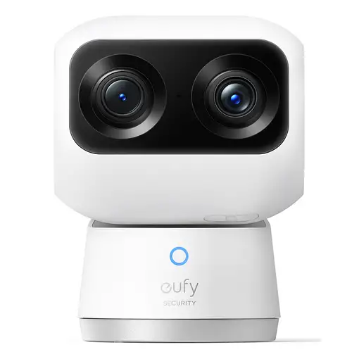 Eufy Security Indoor Cam S350, cámara doble, cámara de seguridad con resolución 4K