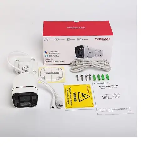 Foscam V5EP Bala (forma) Cámara de seguridad IP Exterior 3072 x 1728 Pixeles Pared