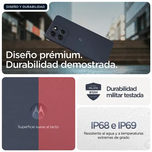 Motorola moto g86 5G 16,9 cm (6.67") SIM doble Android 15 USB Tipo C 8 GB 256 GB 5