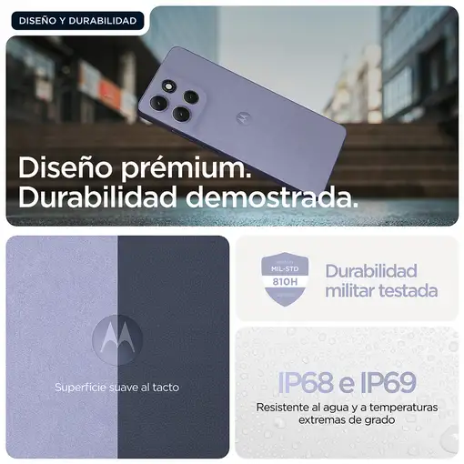 Motorola moto g86 5G 16,9 cm (6.67") SIM doble Android 15 USB Tipo C 8 GB 256 GB 5