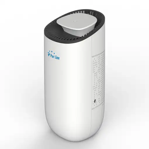 Deshumidificador de 21W con luz LED para pequeñas superficies